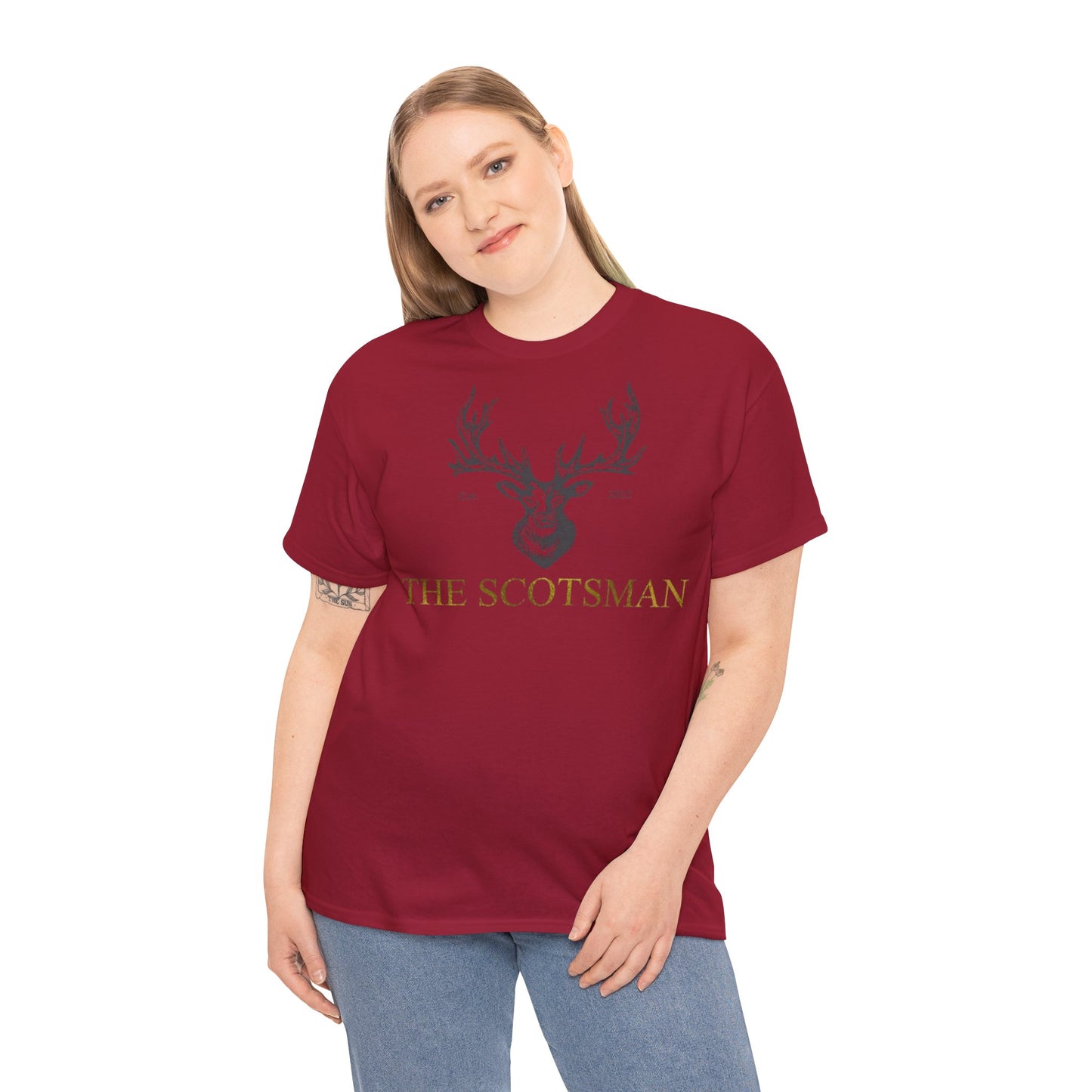 The Scotsman, Winterthur - Unisex Heavy Cotton Tee